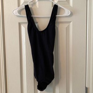 LuckyLeo Black Axis Leotard